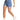 Topshop A-Line Mom Shorts - Mid Denim