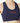 Fila Women's Bloom Logo Pullover Jersey Sports Bra Blue Size 3X