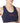 Fila Women's Bloom Logo Pullover Jersey Sports Bra Blue Size 3X