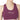 Fila Women's Bloom Logo Pullover Jersey Sports Bra Purple Size 3X