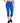 ID Ideology Women's Tie Dyed Cropped Leggings Blue Size Medium
