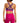 ID Ideology Women's Cheetah Print Strappy Low Impact Sports Bra Purple Size Small