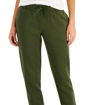 ID Ideology Women's Fleece Joggers Green Size Small