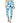 ID Ideology Women's Compression Shades 7/8 Leggings Blue Size X-Small