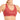 ID Ideology Women's Metallic Strappy Bra Red Size X-Large