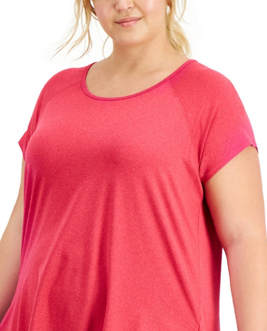 ID Ideology Women's Sweat Set T Shirt Pink Size 3X