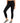 ID Ideology Women's Essentials Sweat Set 7/8 Length Leggings Black Size XX-Large