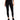 ID Ideology Women's Compression Back Zip 7/8 Leggings Black Size Large
