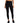 ID Ideology Women's Compression Back Zip 7/8 Leggings Black Size X-Large