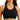 ID Ideology Women's Essentials Sweat Set Low Impact Sports Bra Black Size X-Small