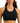 ID Ideology Women's Essentials Sweat Set Low Impact Sports Bra Black Size X-Small