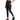 ID Ideology Women's Contrast Trim 7/8 Leggings Black Size X-Small