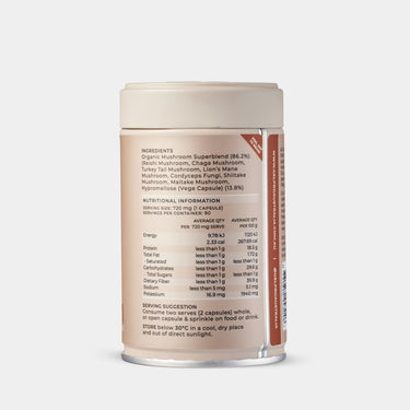 Gelpro Organic Mushroom Superblend - 90 Capsules