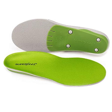 Superfeet wideGREEN High Arch Orthotic Insoles for Wide Feet