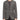 Calvin Klein Men's Slim Fit Heathered Check Blazer Gray Size M