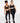 ID Ideology Women's High Waist Side Pocket 7/8 Length Leggings Black Size 2X