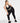 ID Ideology Women's High Waist Side Pocket 7/8 Length Leggings Black Size 2X