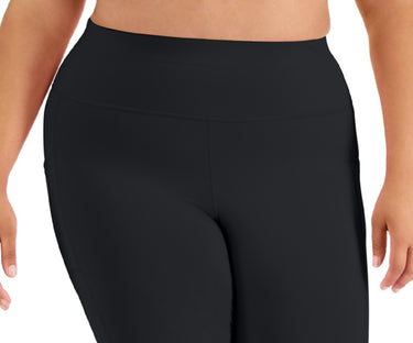 ID Ideology Women's Pull On Bicycle Shorts Black Size 2X