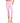 ID Ideology Women's Compression High Rise Side Pocket Cropped Leggings Pink Size X-Large