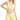 ID Ideology Women's Watercolor Whirl Low Impact Sports Bra Yellow Size Small