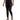 ID Ideology Women's Compression Active 7/8 Ankle Leggings Black Size X-Large