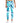 ID Ideology Women's Compression Printed 7/8 Leggings Blue Size Small