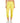 ID Ideology Women's Compression Active Cropped Leggings Yellow Size Large