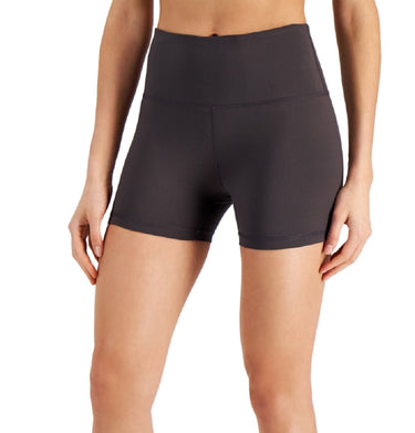 ID Ideology Women's 4 Compression Biker Shorts Black Size X-Large