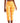 ID Ideology Women's Compression Side Pocket Cropped Leggings Orange Size Medium