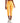 ID Ideology Women's Compression Side Pocket Cropped Leggings Orange Size Large