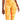 ID Ideology Women's Compression Side Pocket Cropped Leggings Orange Size Large