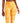 ID Ideology Women's Compression Side Pocket Cropped Leggings Orange Size Large