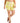 ID Ideology Women's Whirl Printed Bike Shorts Yellow Size 2X