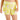 ID Ideology Women's Whirl Printed Bike Shorts Yellow Size 2X