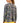 ID Ideology Women's Active Pansy Print Side Slit Relaxed Crewneck Sweatshirt Gray Size Large