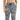 ID Ideology Women's Floral Print Pansy Slim Fit Drawstring Jogging Pants Gray Size Small