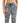 ID Ideology Women's Floral Print Pansy Slim Fit Drawstring Jogging Pants Gray Size Small