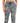 ID Ideology Women's Floral Print Pansy Slim Fit Drawstring Jogging Pants Gray Size X-Large