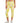 ID Ideology Women's Compression Side Pocket Cropped Leggings Yellow Size Small