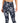 ID Ideology Women's Compression Floral Print Side Pocket 7/8 Leggings Gray Size X-Large