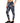 ID Ideology Women's Compression Floral Print Side Pocket 7/8 Leggings Gray Size Small