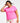 ID Ideology Women's Birdseye Mesh T Shirt Pink Size 1X