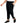 ID Ideology Women's Racing Stripe Joggers Black Size 4X