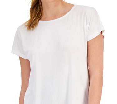 ID Ideology Women's Lightweight Techy T-Shirt White Size X-Large