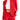 ID Ideology Women's Zip Striped Sleeve Track Jacket Red Size Medium