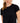 ID Ideology Women's Knot Front T-Shirt Black Size Small