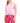 ID Ideology Women's Knot Front T-Shirt Pink Size Medium