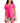 ID Ideology Women's V Neck T-Shirt Pink