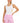 ID Ideology Women's Colorblocked Fitted Tank Top White