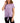ID Ideology Women's Knot Front T Shirt Purple
